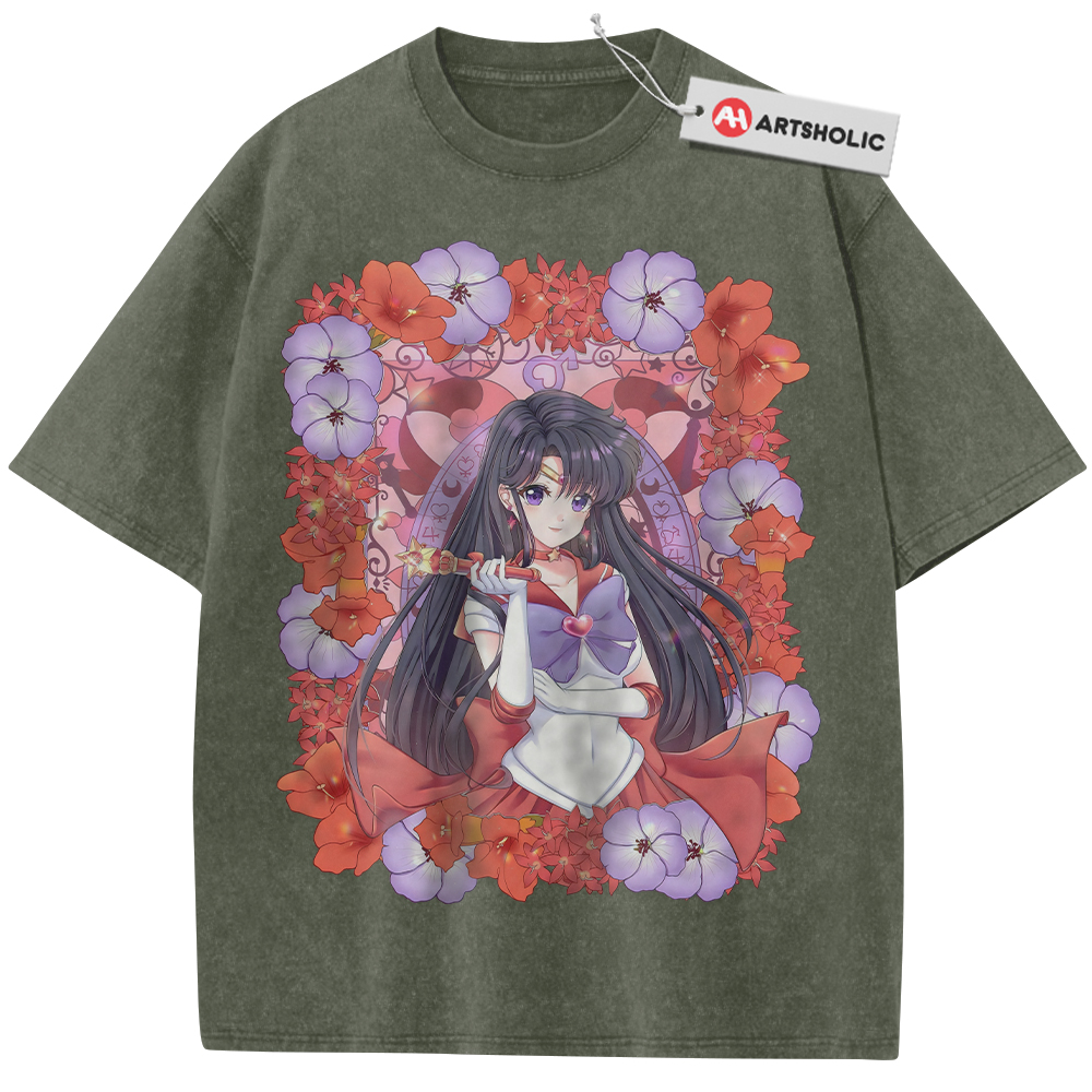 Alternative view of Rei Hino Shirt, Sailor Mars Shirt, Sailor Moon Shirt, Anime Shirt, Vintage Tee