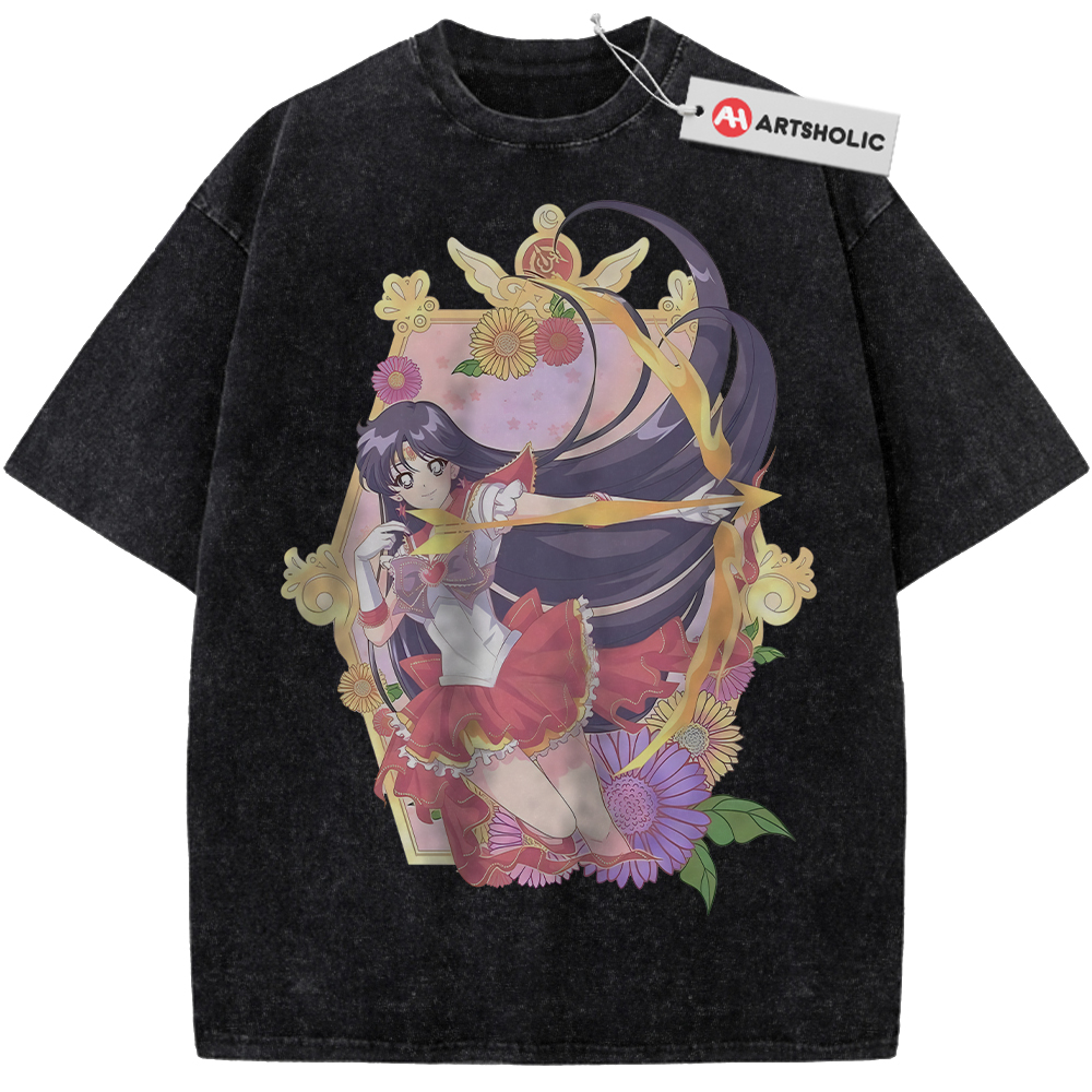 Alternative view of Rei Hino Shirt, Sailor Mars Shirt, Sailor Moon Shirt, Anime Shirt, Vintage Tee