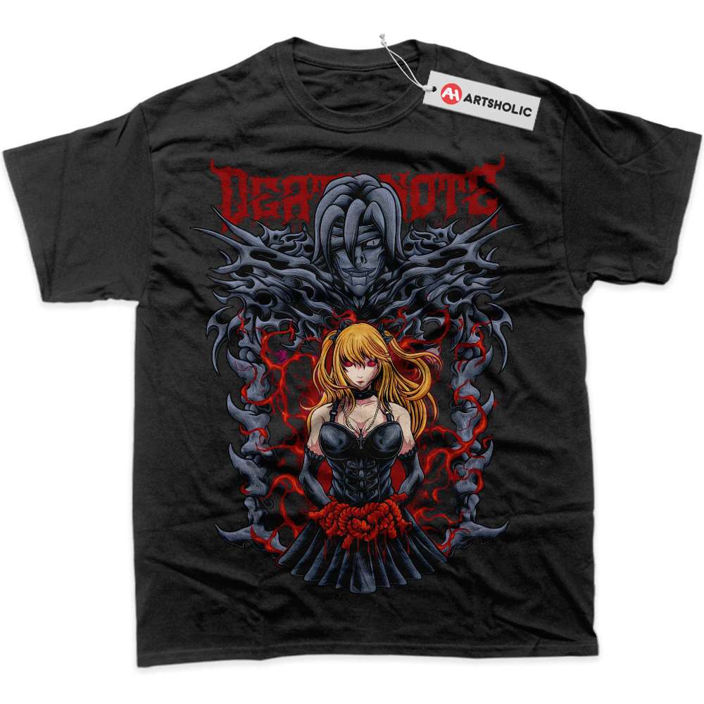 Alternative view of Rem vs Misa Amane Shirt, Death Note Shirt, Anime Shirt, Graphic T-Shirt