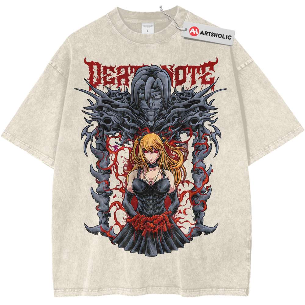 Alternative view of Rem vs Misa Amane Shirt, Death Note Shirt, Anime Shirt, Vintage T-Shirt