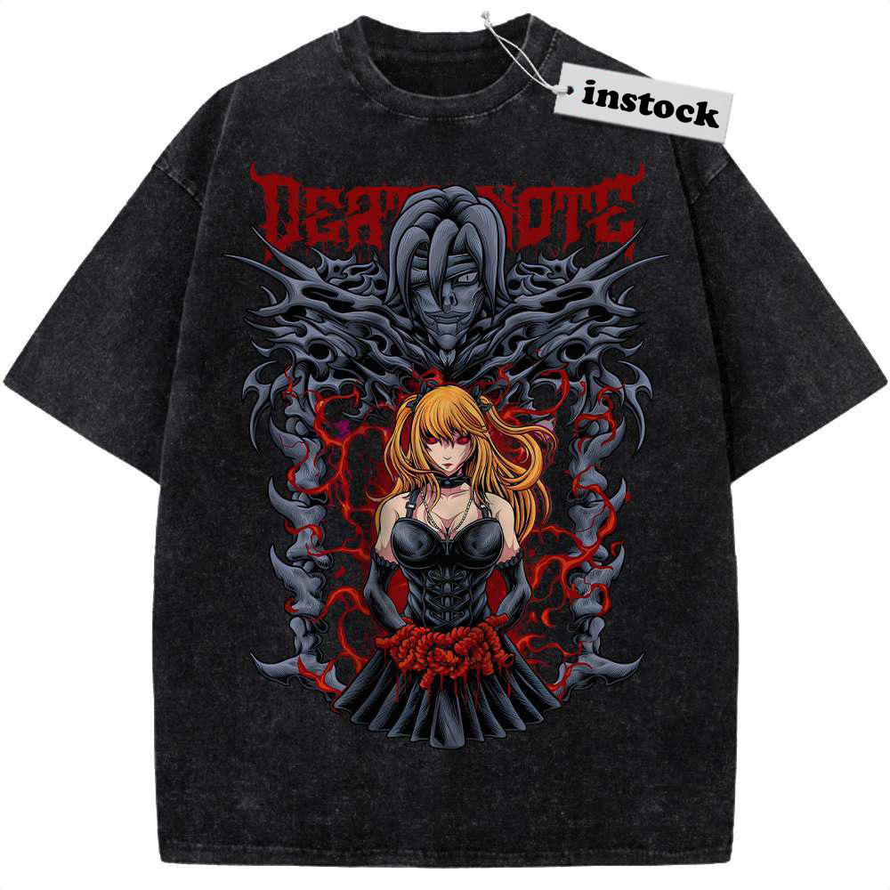 Rem vs Misa Amane Shirt, Death Note Shirt, Anime Shirt, Vintage T-Shirt