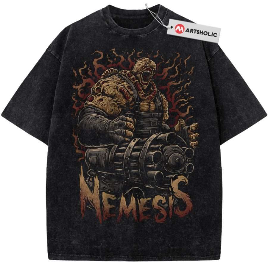 Alternative view of Resident Evil 3: Nemesis Shirt, Game Shirt, Vintage T-Shirt