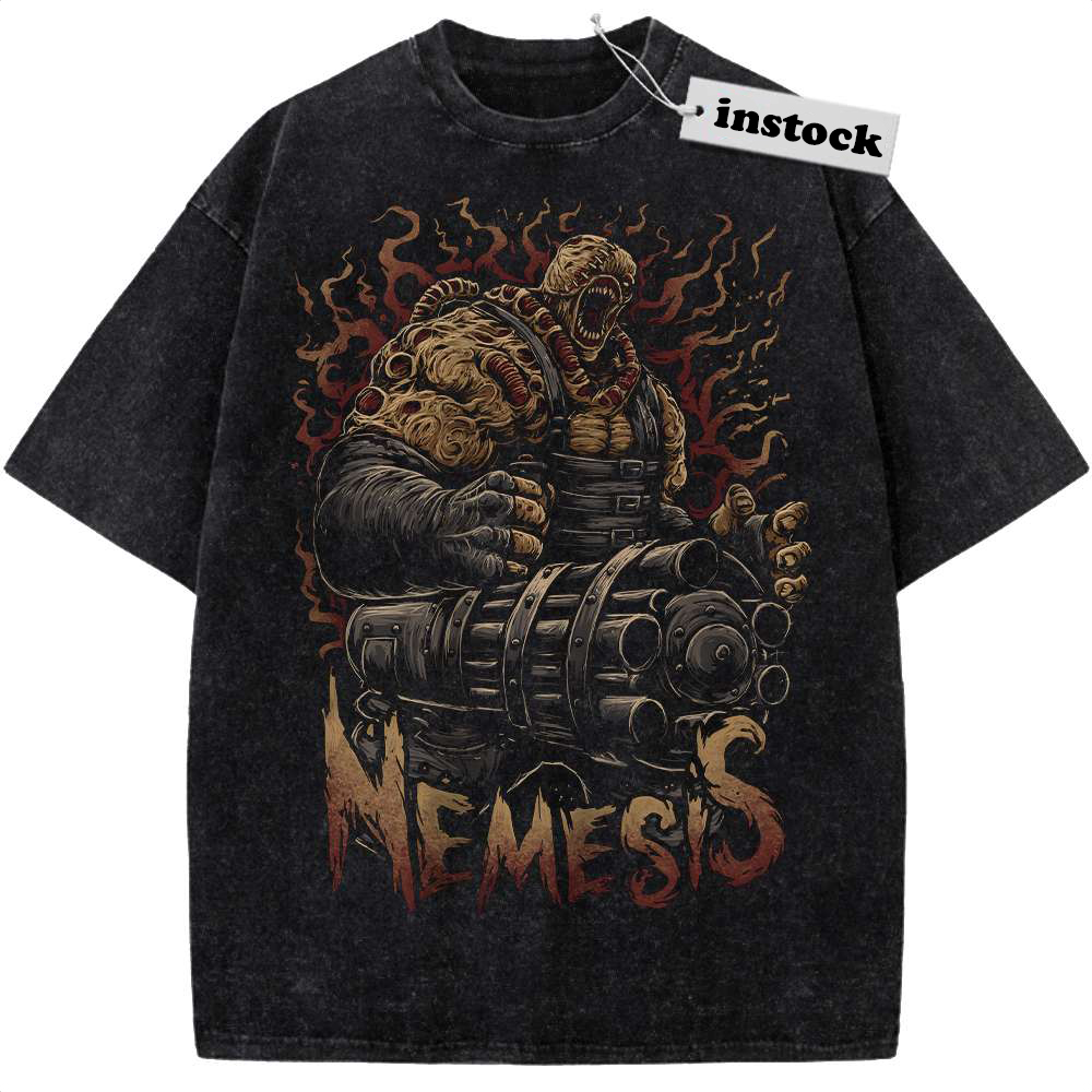 Resident Evil 3: Nemesis Shirt, Game Shirt, Vintage T-Shirt