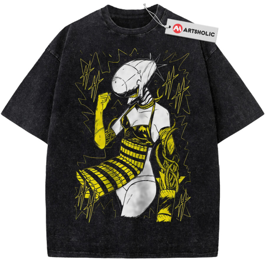 Alternative view of Reze Shirt, Bomb Girl Shirt, Bomb Devil Shirt, Chainsaw Man Shirt, Anime Shirt, Vintage T-Shirt