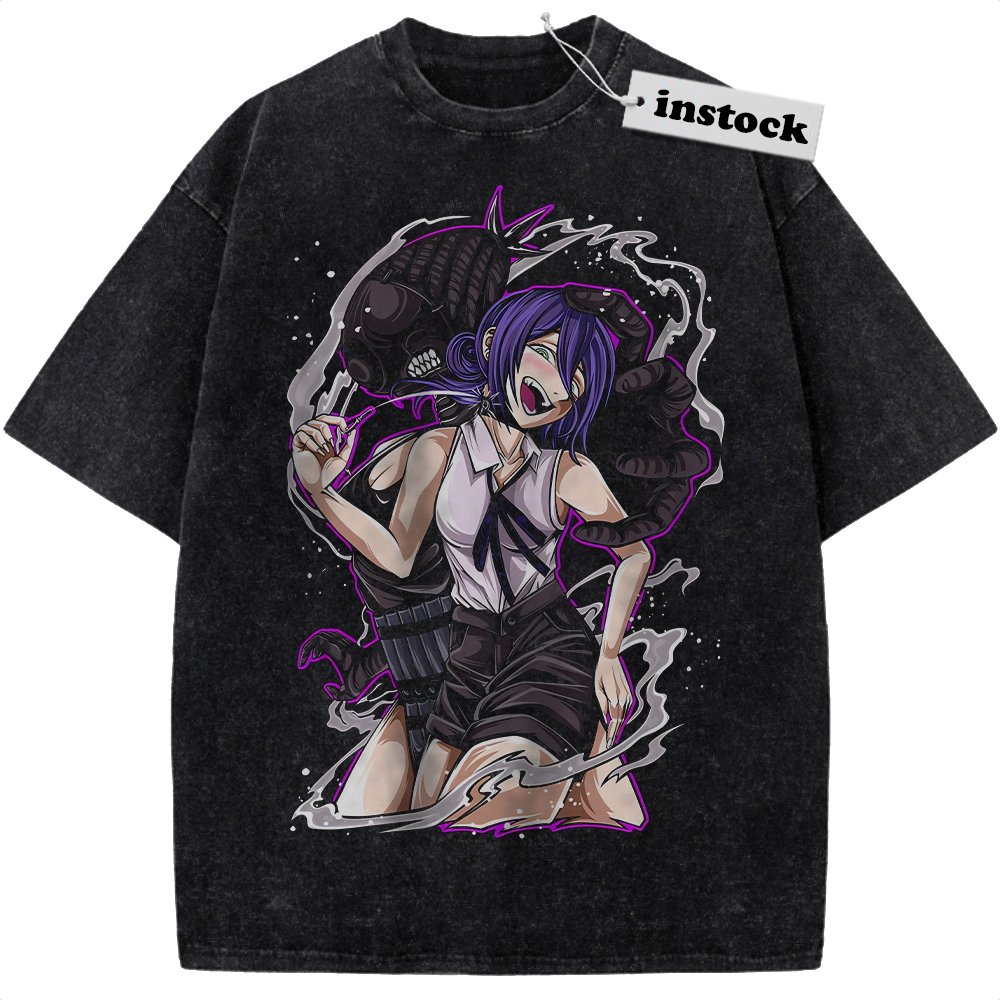Reze Shirt, Bomb Girl Shirt, Bomb Devil Shirt, Chainsaw Man Shirt, Anime Shirt, Vintage Tee