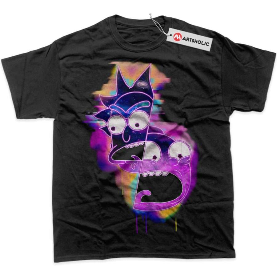 Alternative view of Rick and Morty Shirt, Animated Shirt, Graphic T-Shirt
