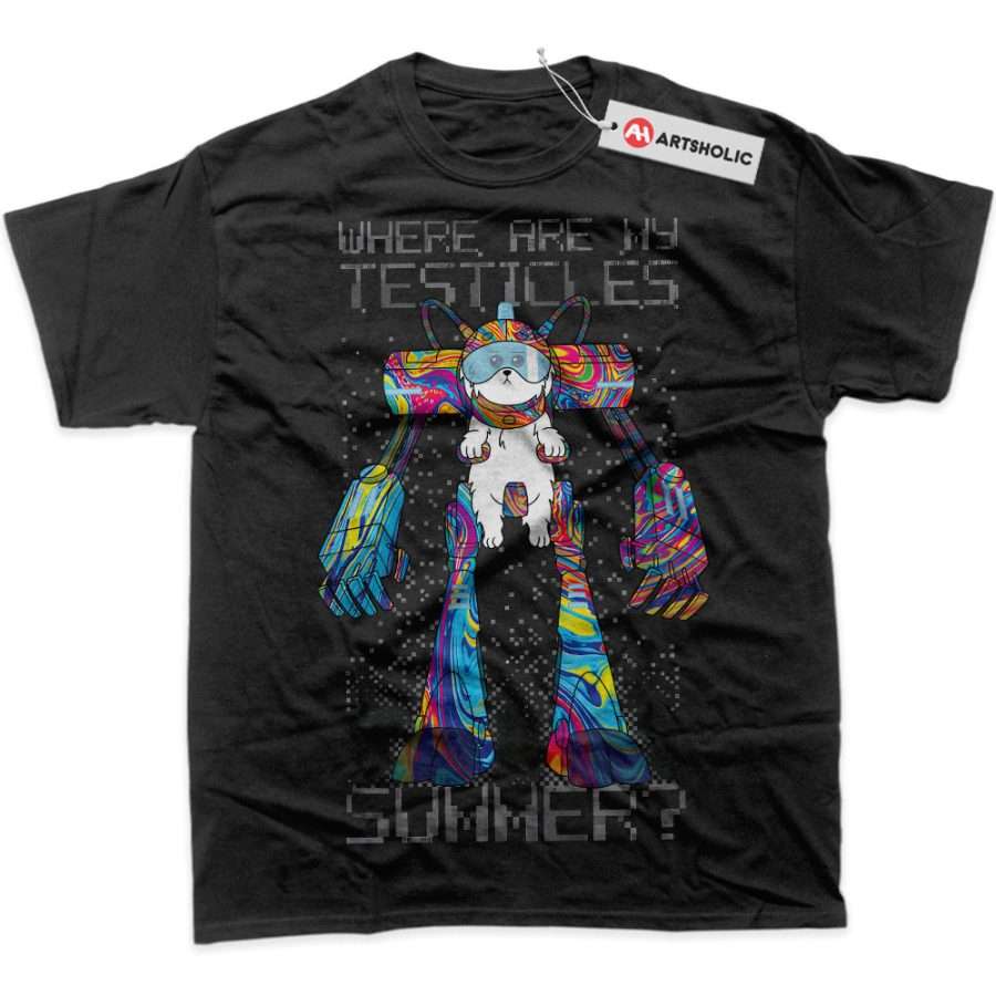 Alternative view of Rick and Morty Shirt, Animated Shirt, Graphic T-Shirt