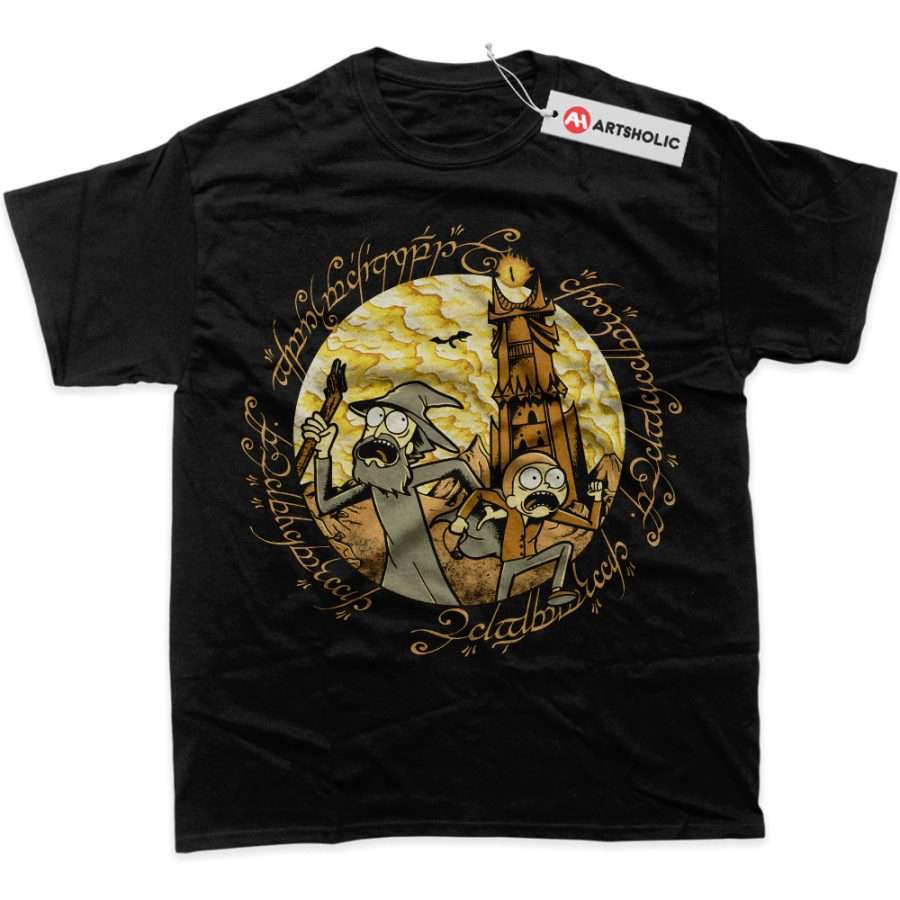 Alternative view of Rick and Morty Shirt, Animated Shirt, Graphic Tee