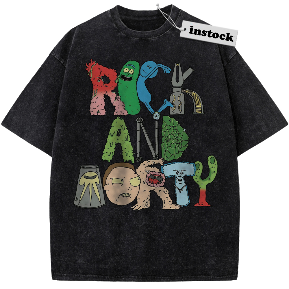 Rick and Morty Shirt, Animated Shirt, Vintage T-Shirt