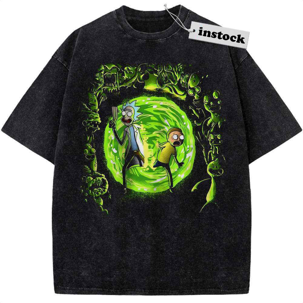 Rick and Morty Shirt, Animated Shirt, Vintage T-Shirt