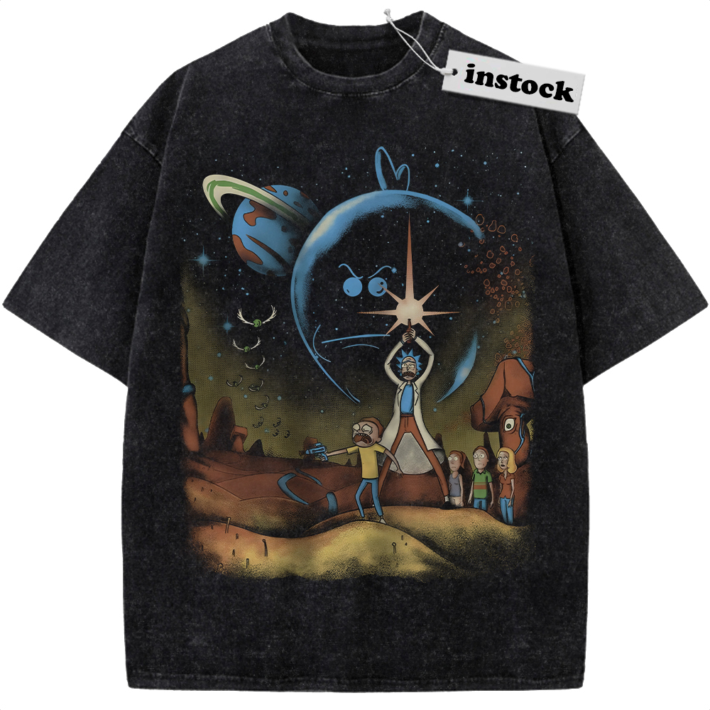 Rick and Morty Shirt, Animated Shirt, Vintage Tee