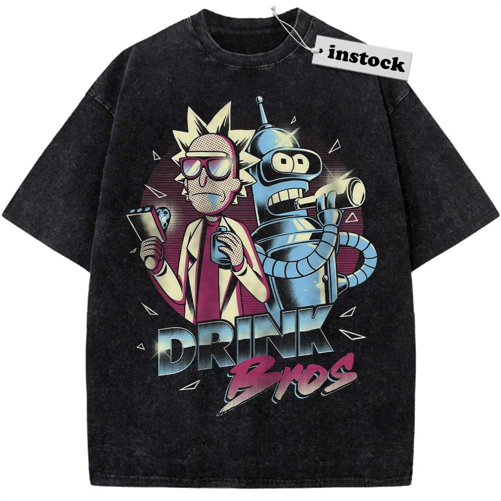 Rick and Morty Shirt, Animated Shirt, Vintage Tee