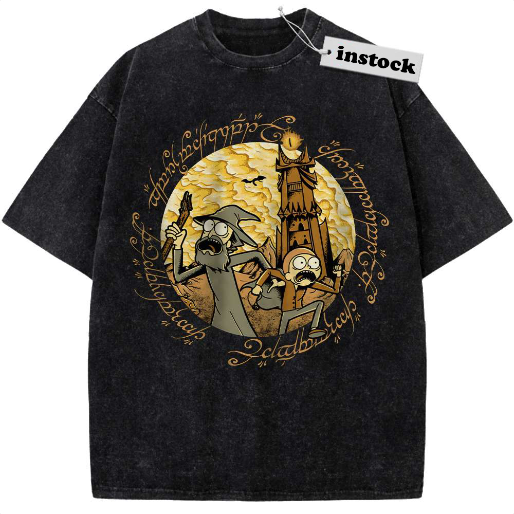 Rick and Morty Shirt, Animated Shirt, Vintage Tee