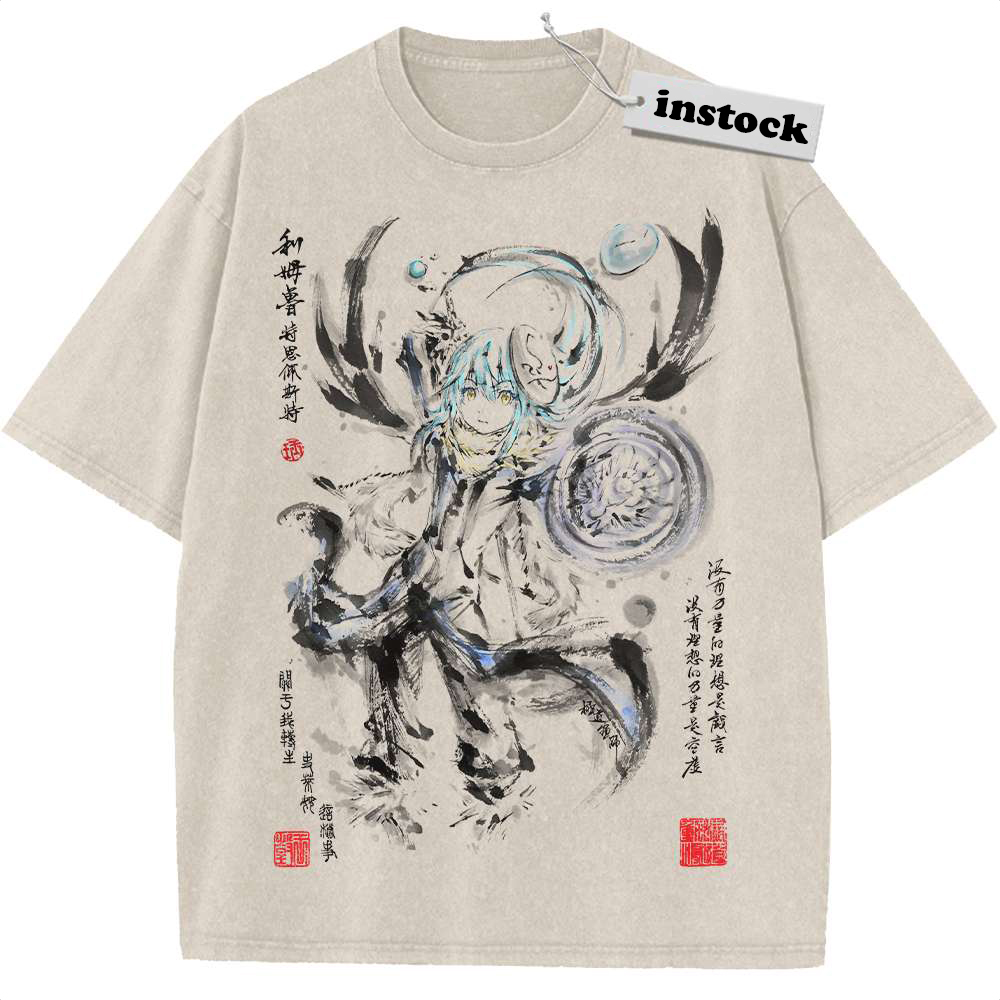 Rimuru Tempest Shirt, That Time I Got Reincarnated as a Slime Shirt, Anime Shirt, Vintage T-Shirt