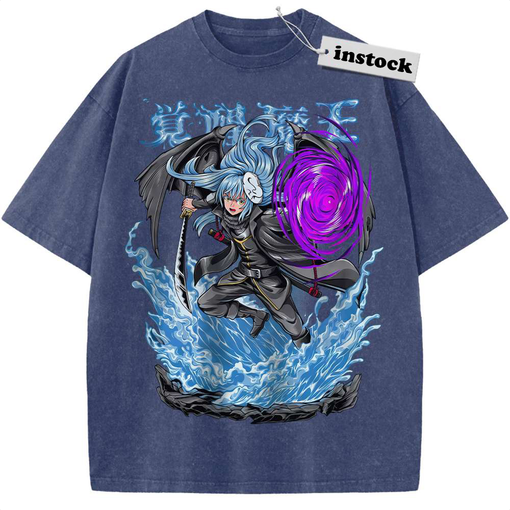 Rimuru Tempest Shirt, That Time I Got Reincarnated as a Slime Shirt, Anime Shirt, Vintage Tee