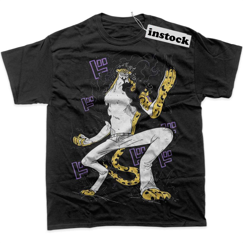 Rob Lucci Shirt, One Piece Shirt, Anime Shirt, Graphic T-Shirt
