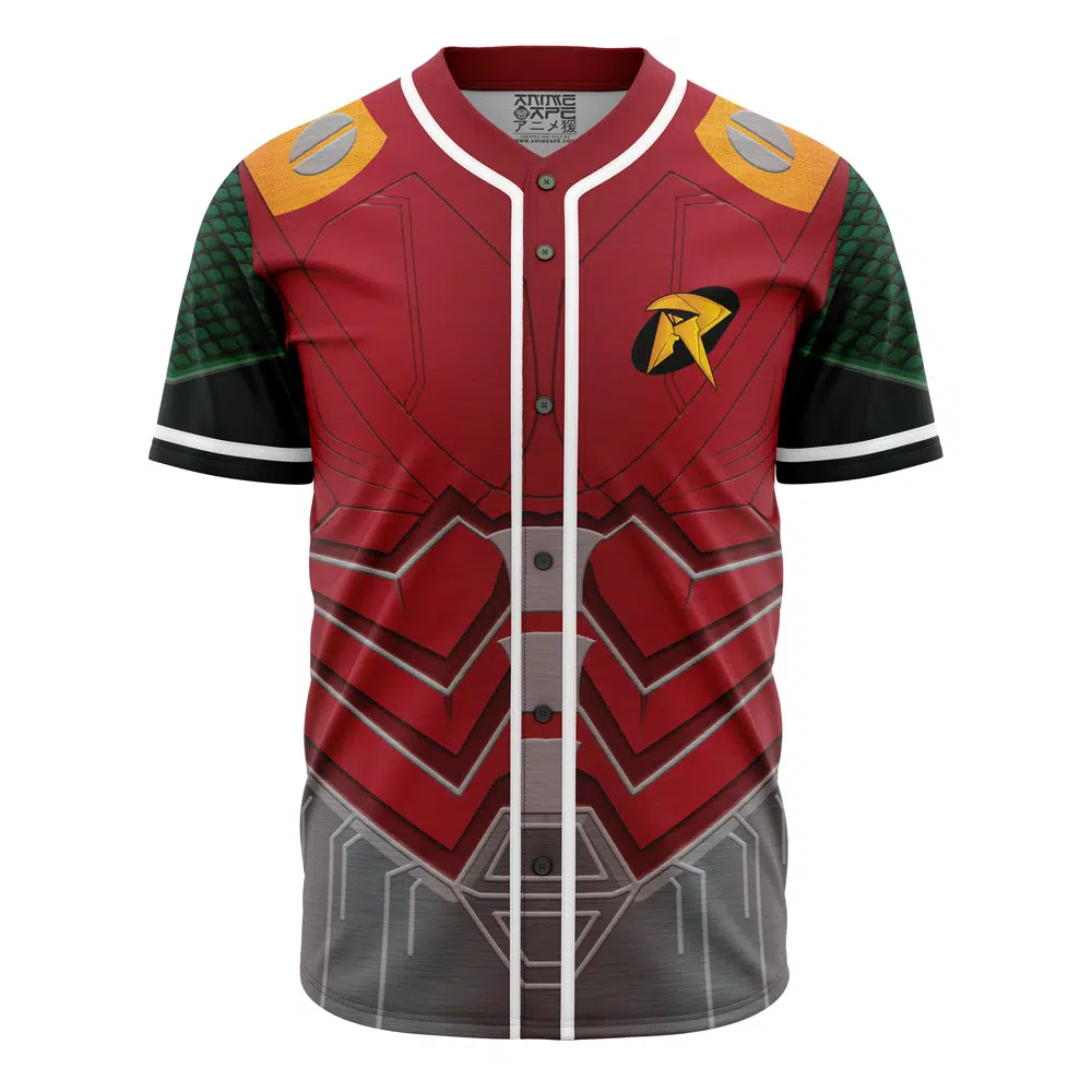 Robin Cosplay DC Comics Baseball Jersey
