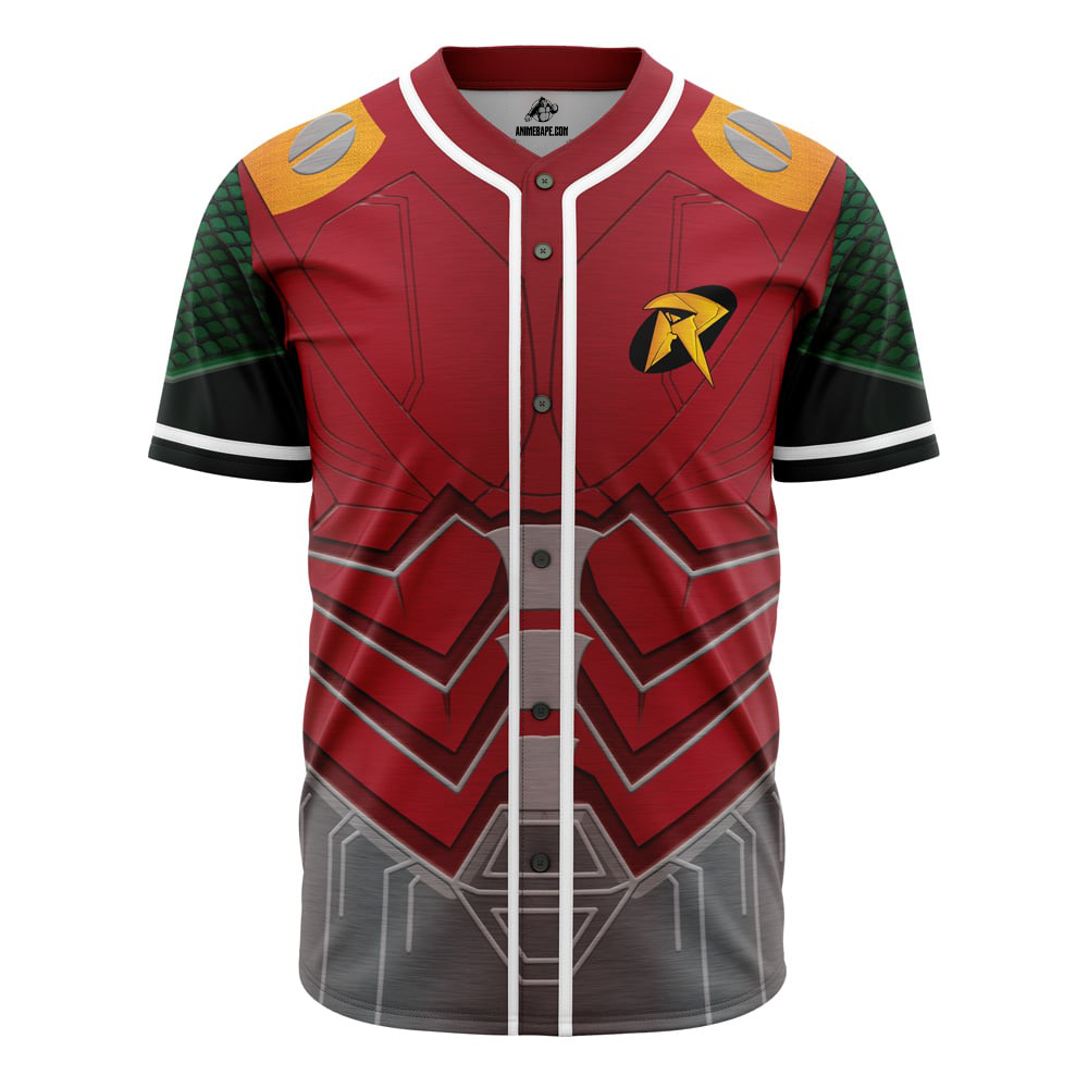 Robin Cosplay DC Comics Custom Baseball Jersey - Otaku Hall