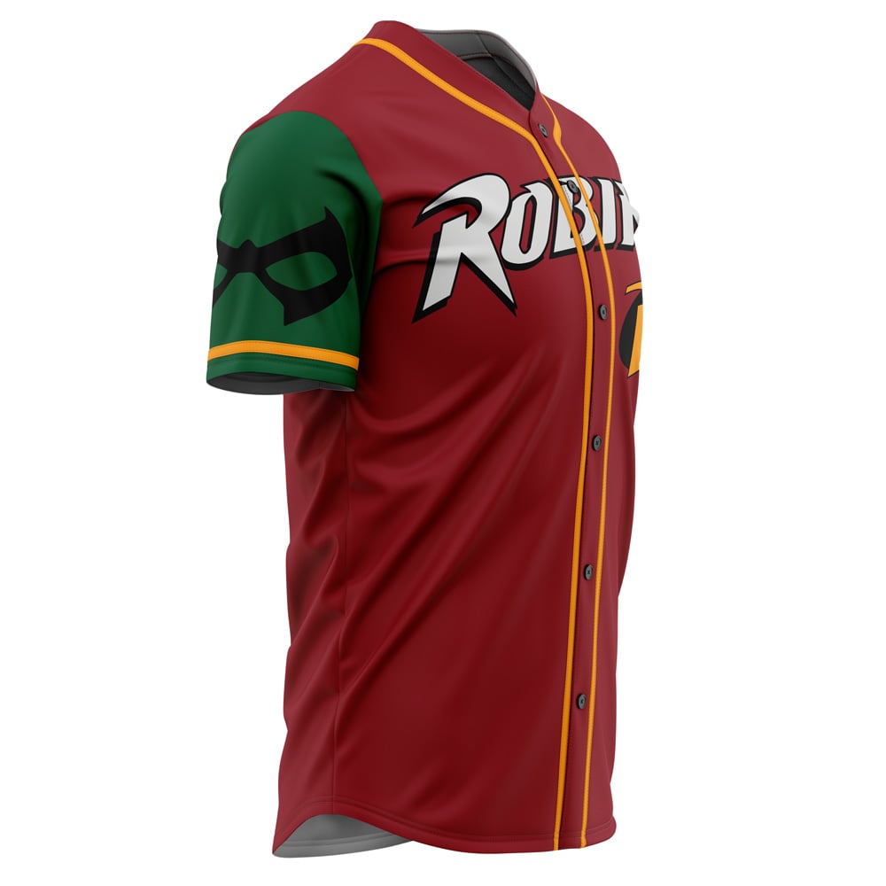 Alternative view of Robin DC Comics Baseball Jersey
