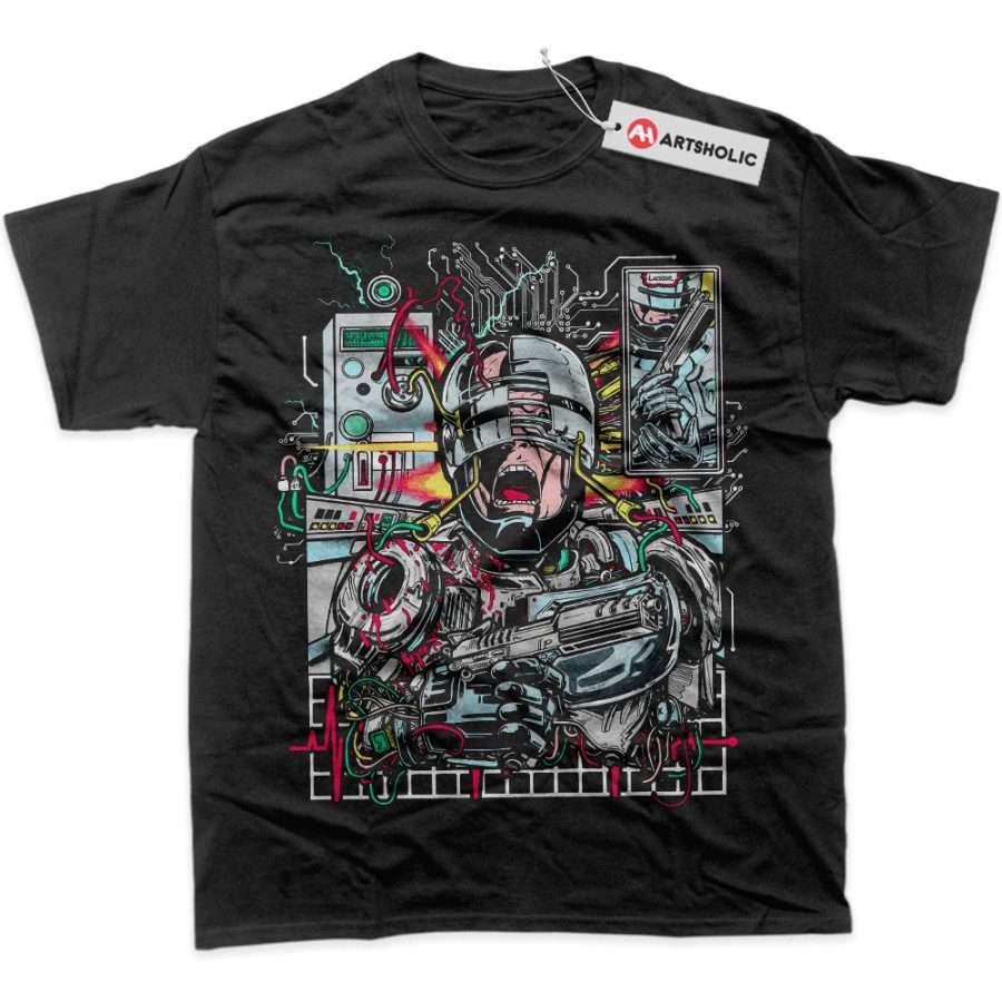 Alternative view of RoboCop Shirt, Movie Shirt, Graphic T-Shirt