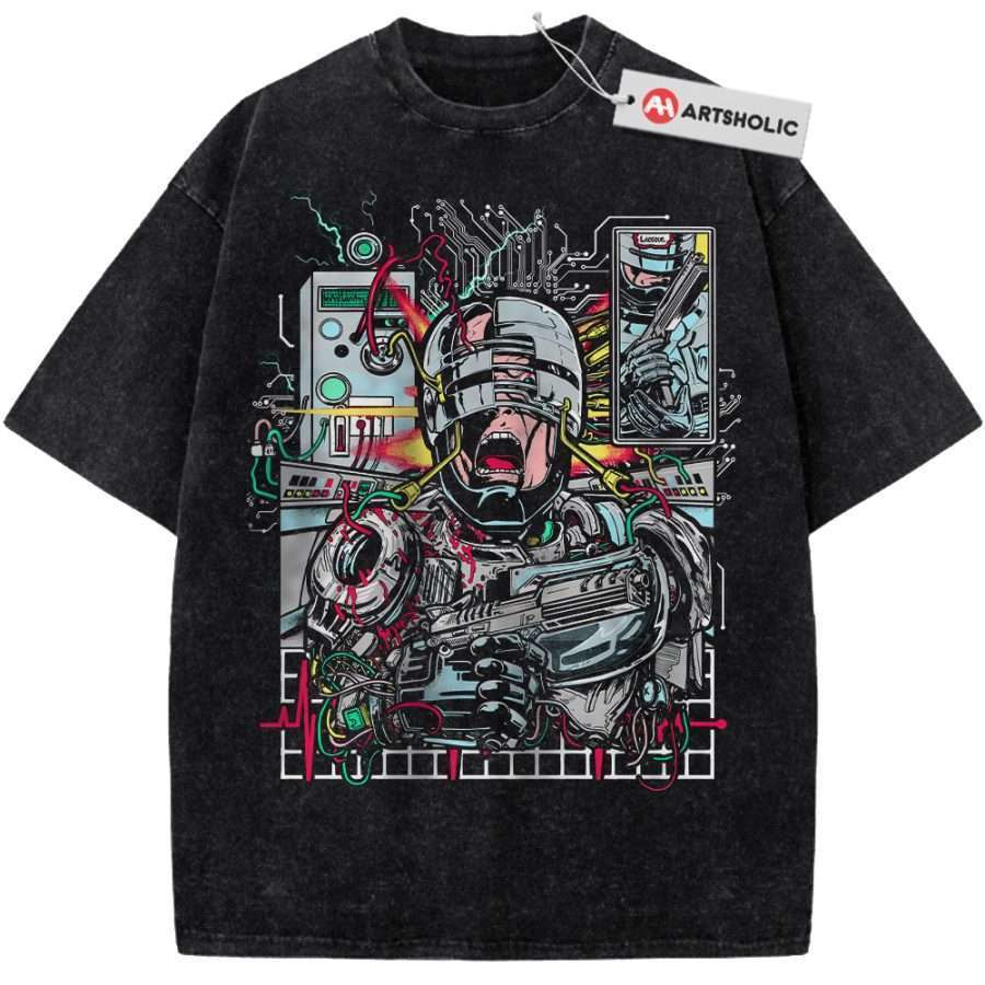 Alternative view of RoboCop Shirt, Movie Shirt, Vintage T-Shirt