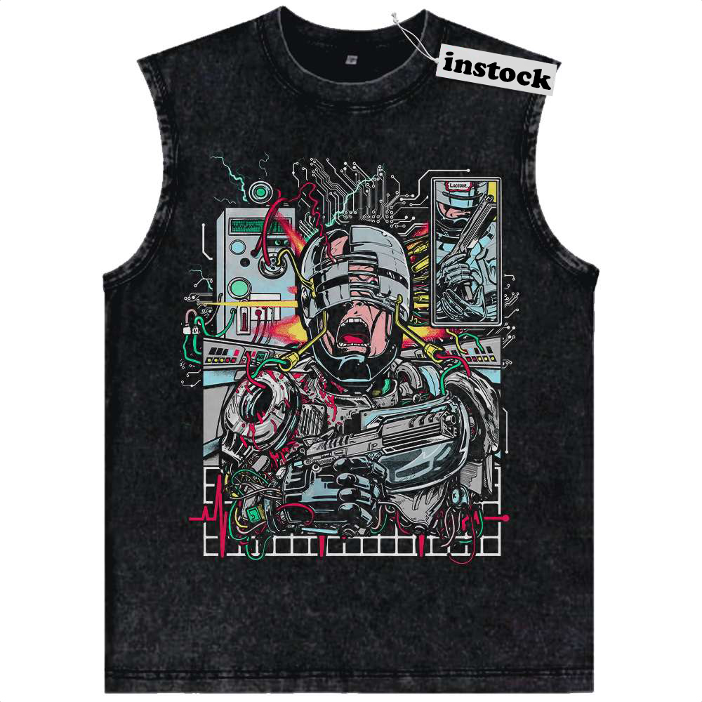 RoboCop Tank Top, Movie Tank Top, Vintage Tank Top