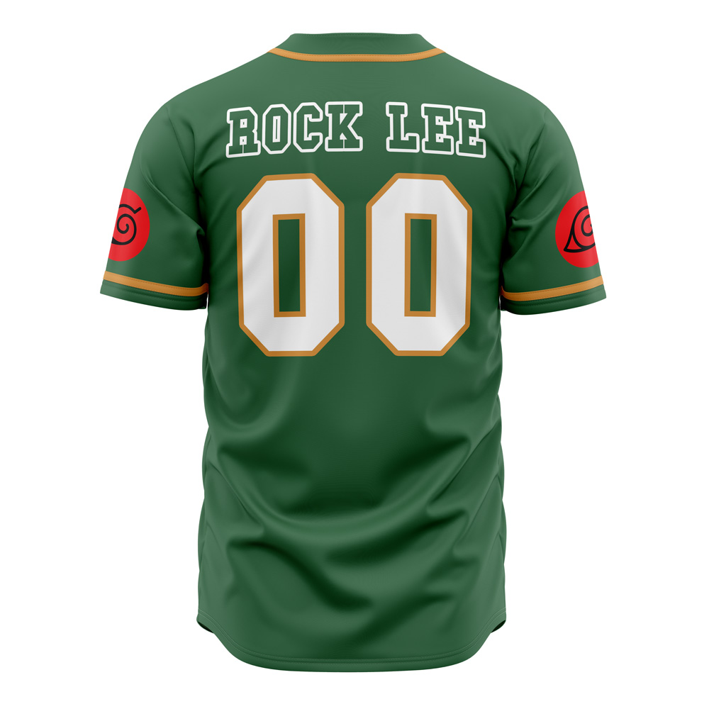 Alternative view of Rock Lee Shippuden Baseball Jersey