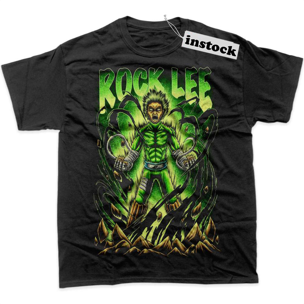 Rock Lee Shirt, Naruto Shirt, Anime Shirt, Graphic Tee