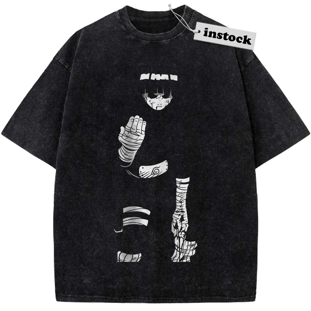 Rock Lee Shirt, Naruto Shirt, Anime Shirt, Vintage T-Shirt