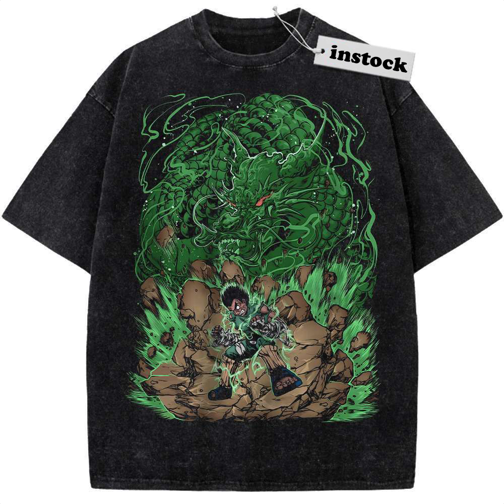 Rock Lee Shirt, Naruto Shirt, Anime Shirt, Vintage Tee
