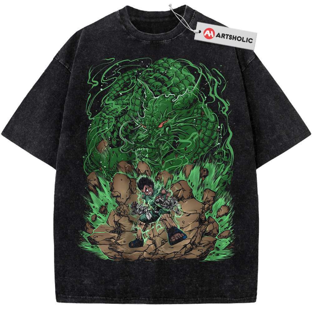 Rock Lee Shirt, Naruto Shirt, Anime Shirt, Vintage Tee