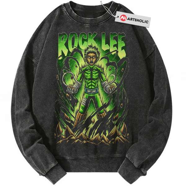Rock Lee Sweatshirt, Naruto Sweatshirt, Anime Sweatshirt, Vintage Sweater