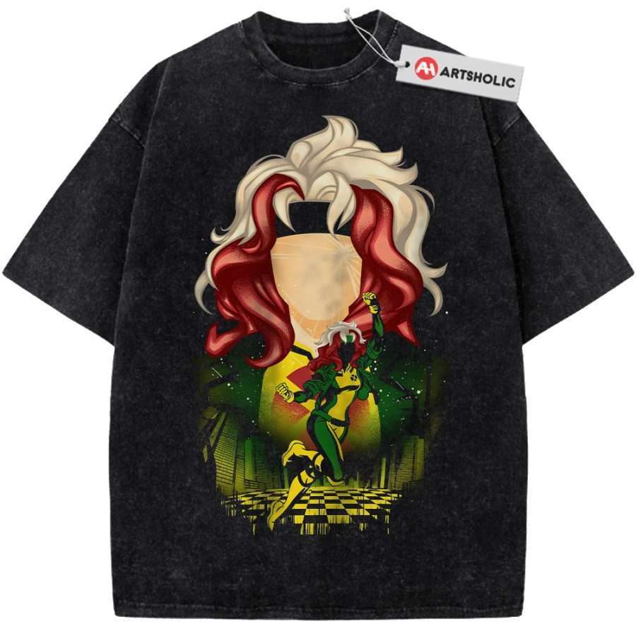Alternative view of Rogue Shirt, X-Men Shirt, Marvel Comics Shirt, Vintage T-Shirt