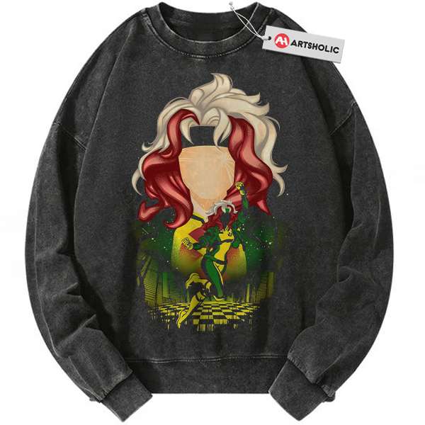 Rogue Sweatshirt, X-Men Sweatshirt, Marvel Comics Sweatshirt, Vintage Sweatshirt