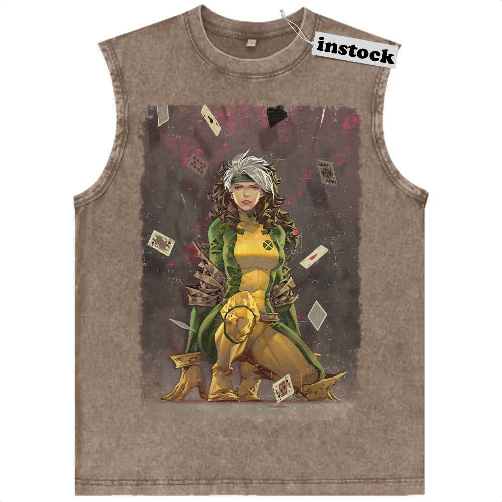 Rogue Tank Top, X-Men Tank Top, Marvel Comics Tank Top, Vintage Tank Top