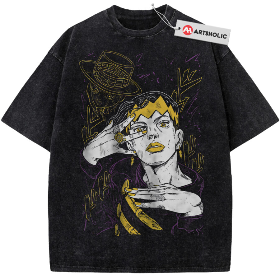 Alternative view of Rohan Kishibe Shirt, JoJo's Bizarre Adventure Shirt, Anime Shirt, Vintage T-Shirt