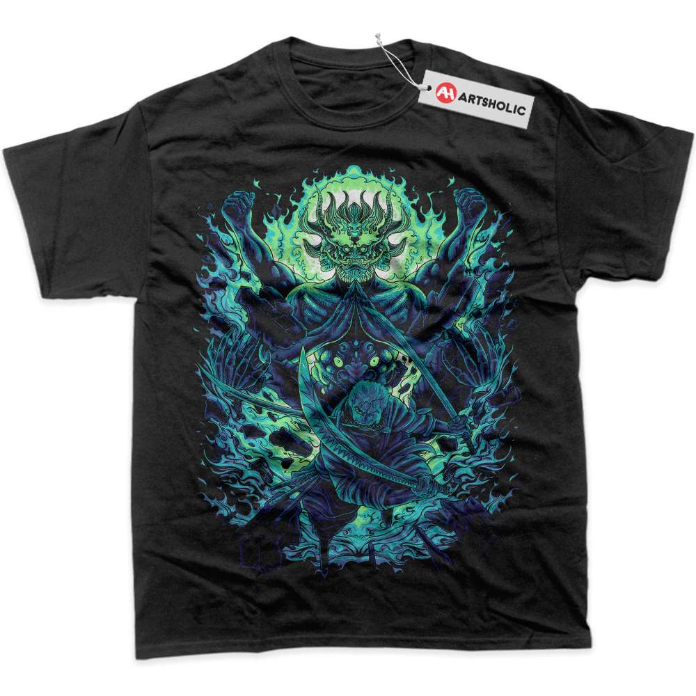 Roronoa Zoro Shirt, One Piece Shirt, Anime Shirt, Graphic T-Shirt