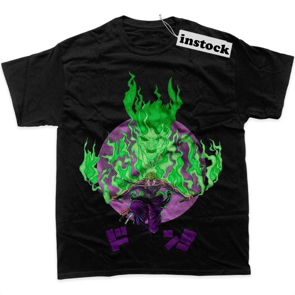 Roronoa Zoro Shirt, One Piece Shirt, Anime Shirt, graphic Tee