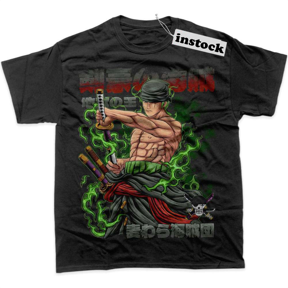 Roronoa Zoro Shirt, One Piece Shirt, Anime Shirt, Graphic Tee
