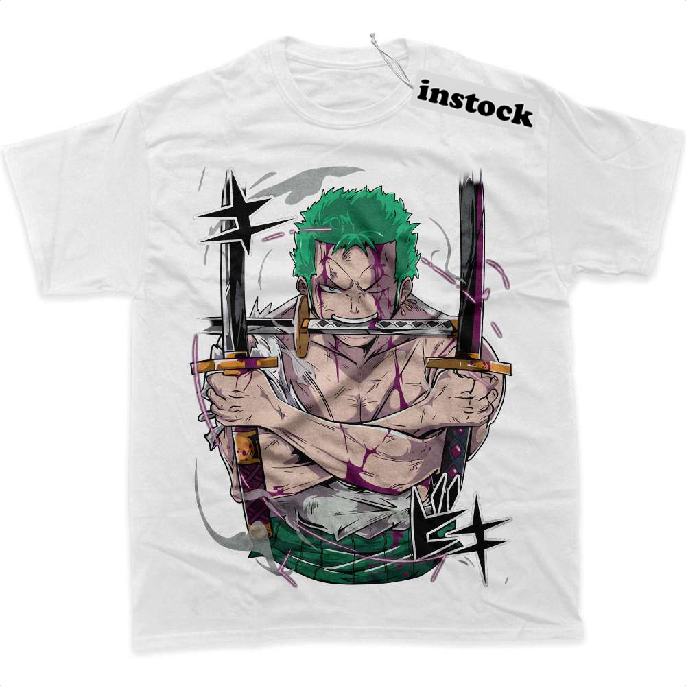 Roronoa Zoro Shirt, One Piece Shirt, Anime Shirt, graphic Tee
