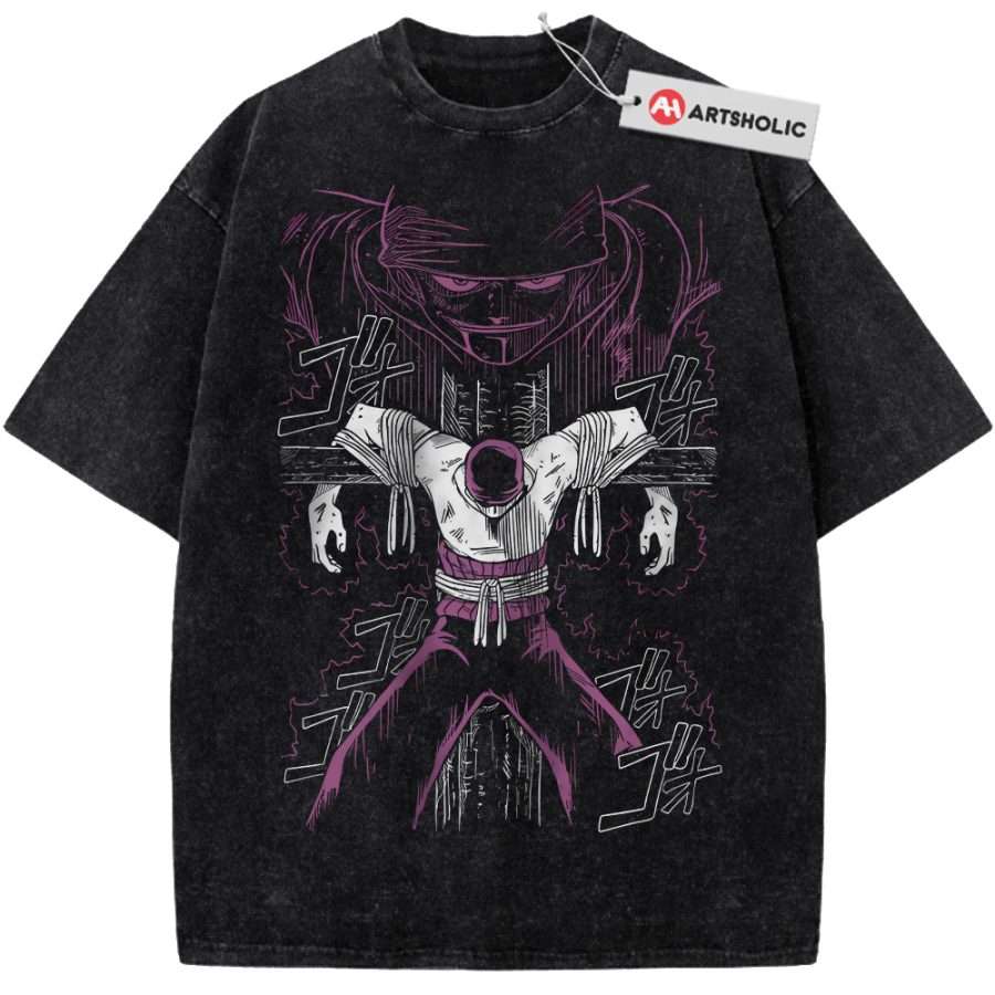 Alternative view of Roronoa Zoro Shirt, One Piece Shirt, Anime Shirt, Vintage T-Shirt