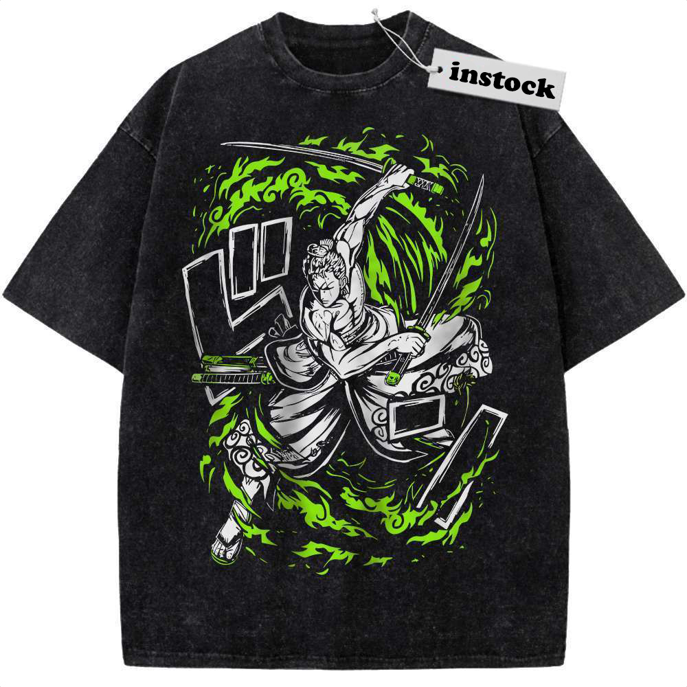 Roronoa Zoro Shirt, One Piece Shirt, Anime Shirt, Vintage Tee