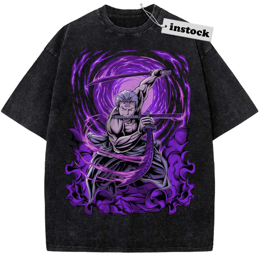 Roronoa Zoro Shirt, One Piece Shirt, Anime Shirt, Vintage Tee