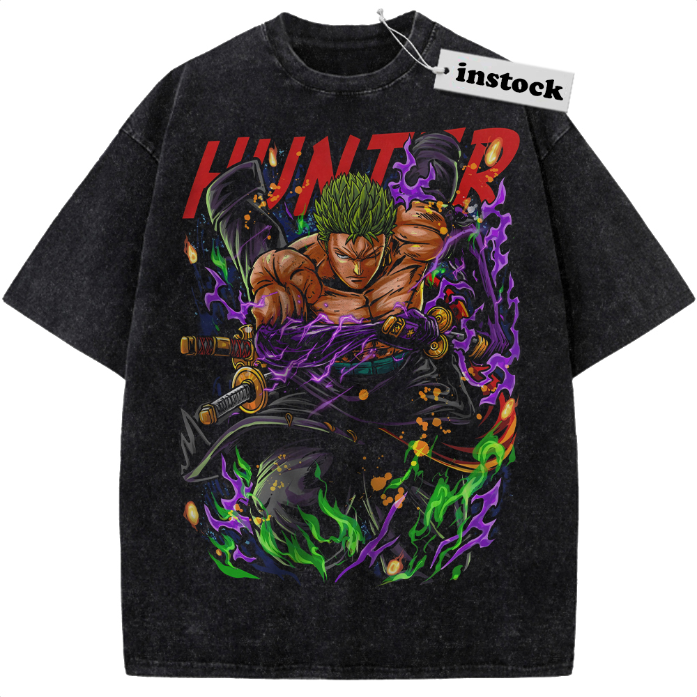 Roronoa Zoro Shirt, One Piece Shirt, Anime Shirt, Vintage Tee
