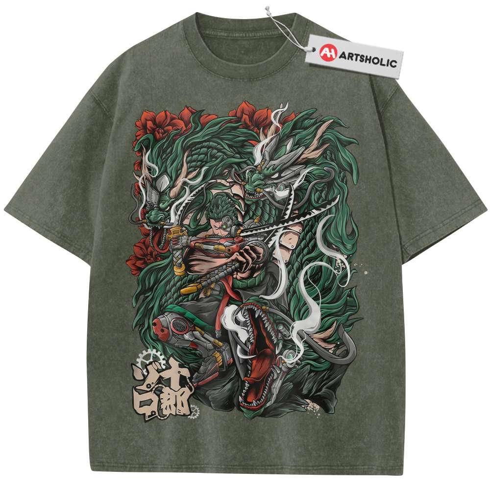 Roronoa Zoro Shirt, One Piece Shirt, Anime Shirt, Vintage Tee