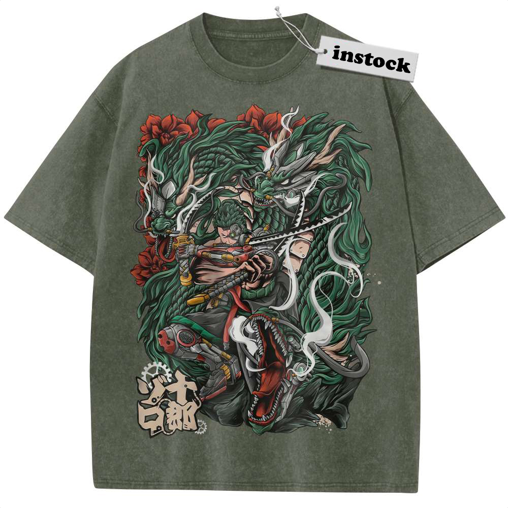 Roronoa Zoro Shirt, One Piece Shirt, Anime Shirt, Vintage Tee