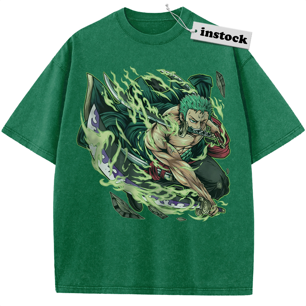 Roronoa Zoro Shirt, One Piece Shirt, Anime Shirt, Vintage Tee