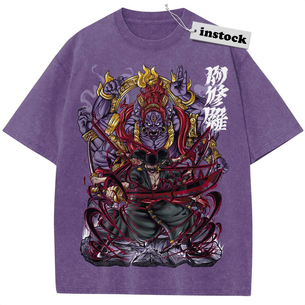 Roronoa Zoro Shirt, One Piece Shirt, Anime Shirt, Vintage Tee