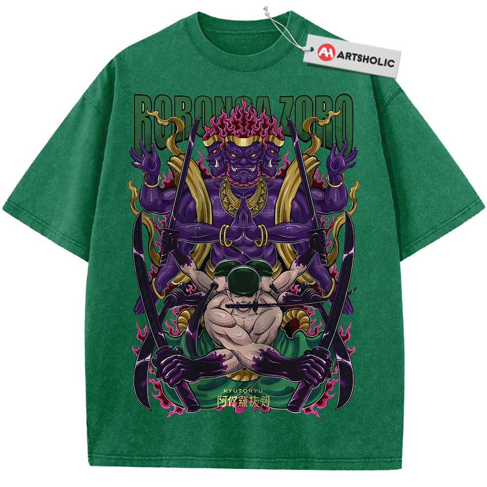 Roronoa Zoro Shirt, One Piece Shirt, Anime Shirt, Vintage Tee