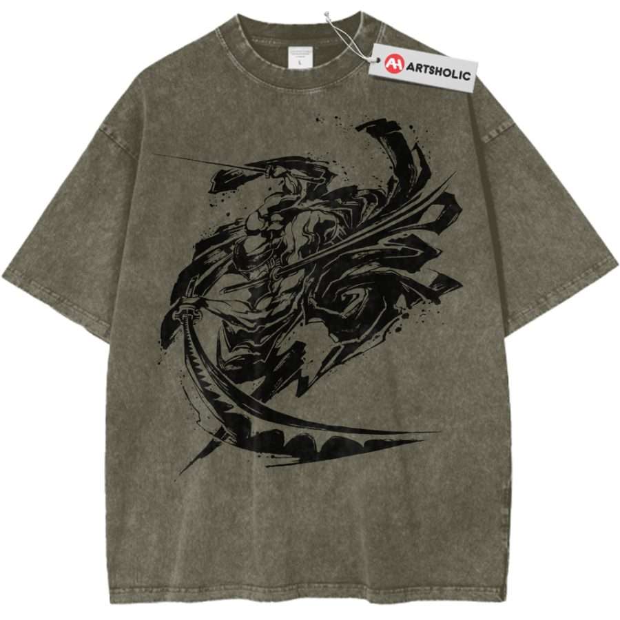 Alternative view of Roronoa Zoro Shirt, One Piece Shirt, Anime Shirt, Vintage Tee